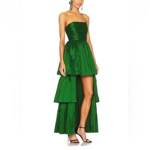 Lovers and Friends Michie Maxie Emerald Green Dress Gown XS